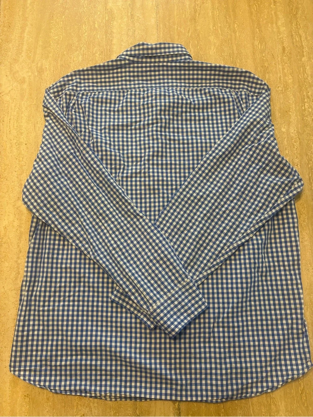 Lot of 2 J.Crew Mens XXL Flex Washed Classic Fit Gingham Button Down Shirts #007